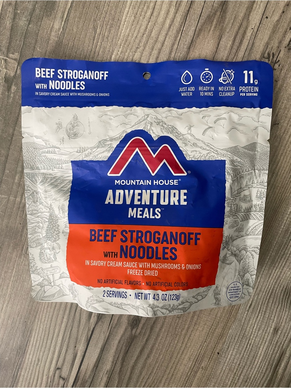 Mountain House Beef Stroganoff with Noodles -